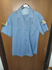 ** RARA** POLIZIA CROATA  Camicia, con stemmi ricamati e bottoni.