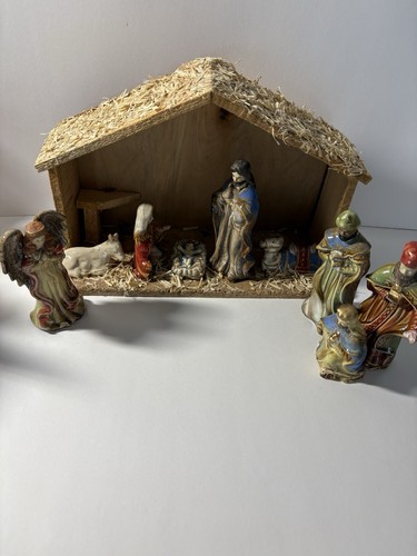 Presepe natalizio vintage - presepe,