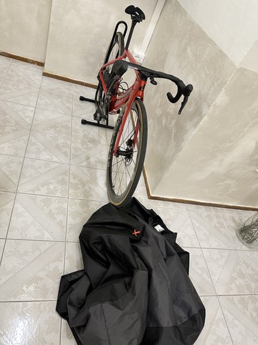 Cervélo bici corsa rossa - da,