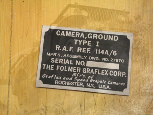 Plaquette plate photo camera - plaquette,