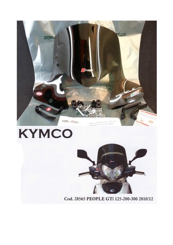 Cupolino fumè kymco people - fumÈ,