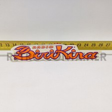 Adesivo Vintage Sticker Aufkleber 80's - Radio Birikina RIF. K-5