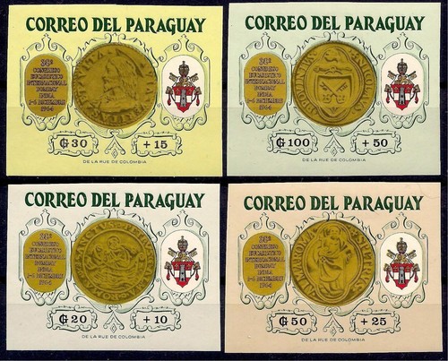 Paraguay 1964 monete antica - monete,