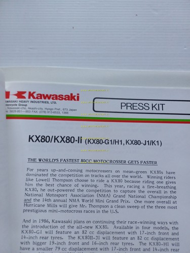 Kawasaki 80 ii - 80-,