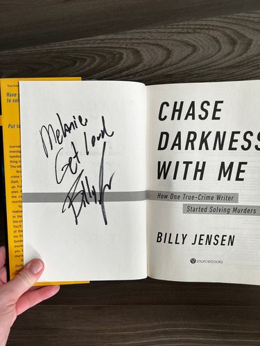 Signed copy chase darkness - *signed,
