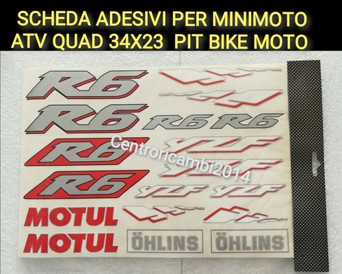 Adesivi per minimoto atv - per,