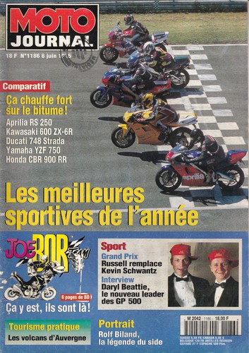 Moto journal 1186 - n°1186, aprilia