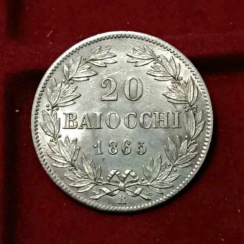 Baiocchi 1865 argento - 20,