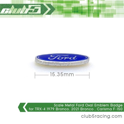 Distintivo emblema ovale - , ford