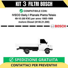 KIT BOSCH 3 Filtri tagliando