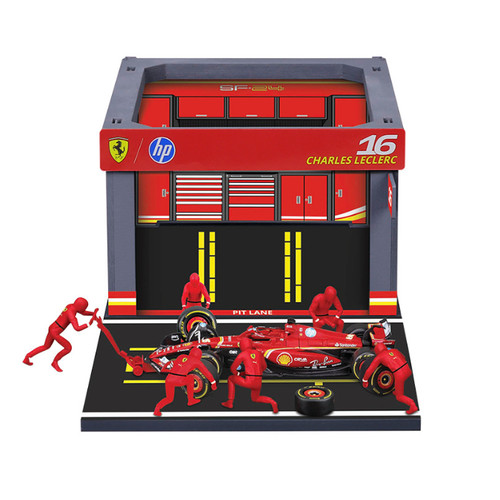 Diorama garage pit stop