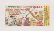 Biglietto Lotteria di Monza -