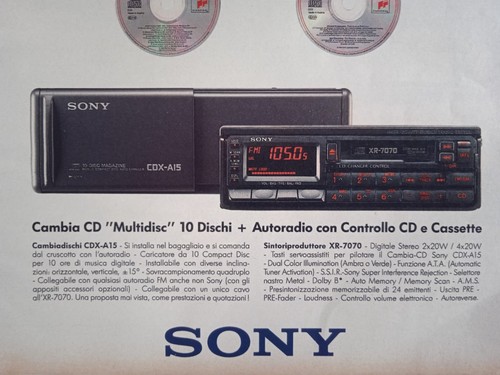Sony autoradio 7070 - autoradio,