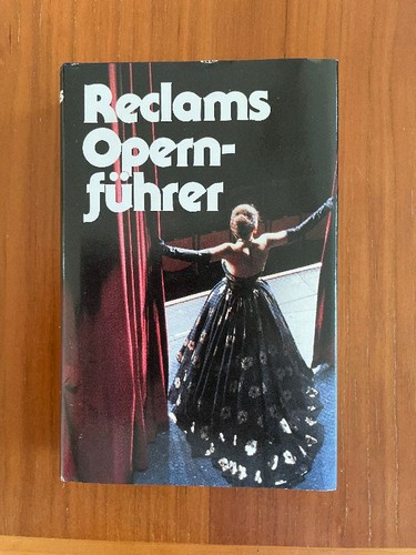 Reclams opernführer libro - reclams,