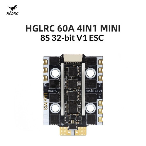 Hglrc 60a mini - 4, esc