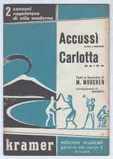 Spartito ACCUSSI' - CARLOTTA