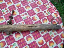 Antico gancio da fattoria in