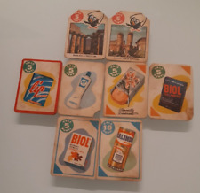 Lotto figurine Miralanza Calimero e serie detersivi