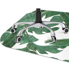 Tappetino Sedia Pad Protezione Pavimento Sotto Scrivania Decorazione Banana Paradise 120x90