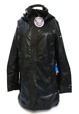 Columbia Black Dawn Watch Black Dot giacca con cappuccio zip intera donna nuovo con etichetta