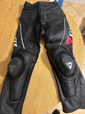 Pantaloni moto Dainese racing, pelle taglia 48 ottime condizioni
