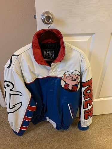 Giacca pelle popeye - giacca, di
