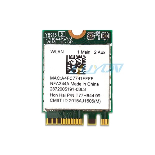 Atheros qualcomm qcnfa344a - atheros,