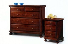 COMO' 5 CASSETTI +2 COMODINI