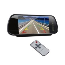 Specchietto bluetooth vivavoce auto retrovisore lcd 7" cavo retromarcia av1 av2