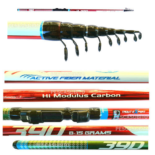 Canna pesca trota lago - trota,