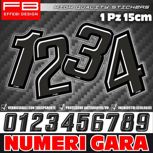 Adesivi stickers numero - stickers,