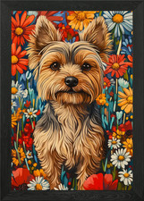 Yorkshire Terrier in Fiori |