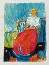 RAOUL DUFY painting DRAWING on