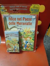 Alice nel Paese delle Meraviglie Ed.2000 EDIBIMBI Con Video Cassetta 