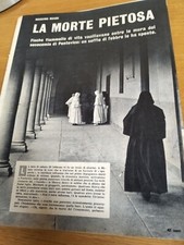 PONTEVICO ISTITUTO NOSOCOMIO LA MORTE PIETOSA  ANNO 1960 ARTICOLO CLIPPING