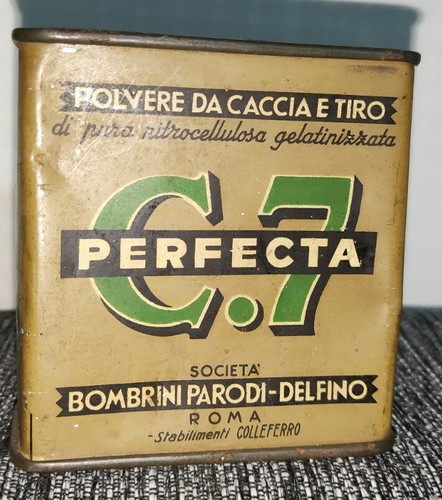Rara latta polvere sparo da - latta,