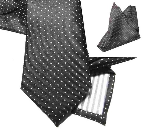Cravatta nera uomo pois - cravatta,