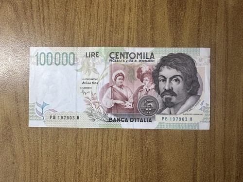 Banconota lire 100000 - banconota,