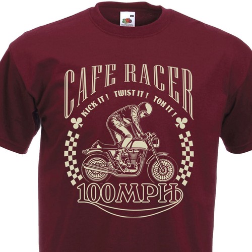 Cafe racer shirt homme - racer, t-shirt