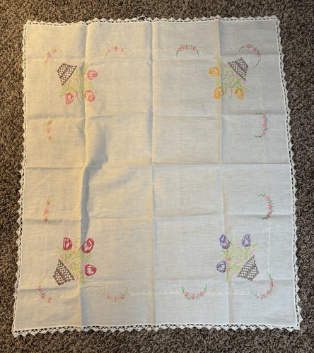 Tovaglia vintage lino cotone - vintage, lino/cotone