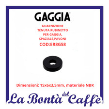 RICAMBIO ORIGINALE GUARNIZIONE TENUTA RUBINETTO PER MACCHINA CAFFE' GAGGIA