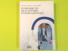 FONDAMENTI DI ECONOMIA INTERNAZIONALE GANDOLFO BELLOC UTET