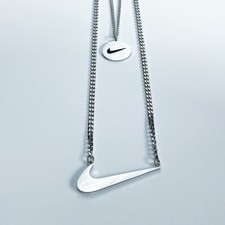 Collana NIKE SWOOSH - argento