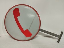 Insegna telefonica bifacciale