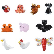 10x Perline Lampwork