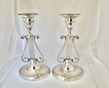 Rara coppia di candelabri