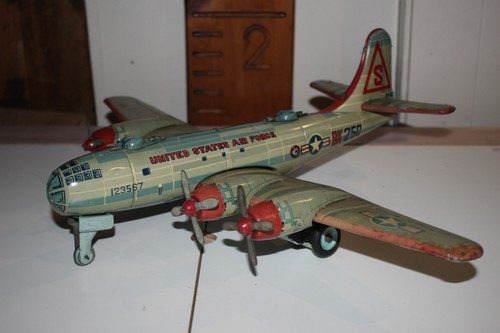 Aereo giocattolo litografia