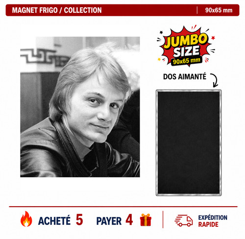 Magnet frigo claude francois - magnet,