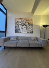 divano 3 posti usato Kartell Modello LARGO DIVANO design By Piero Lissoni