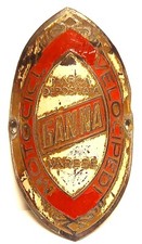 GANNA VARESE FREGIO STEMMA BICI EPOCA BICICLETTA HEAD BADGE BICYCLE